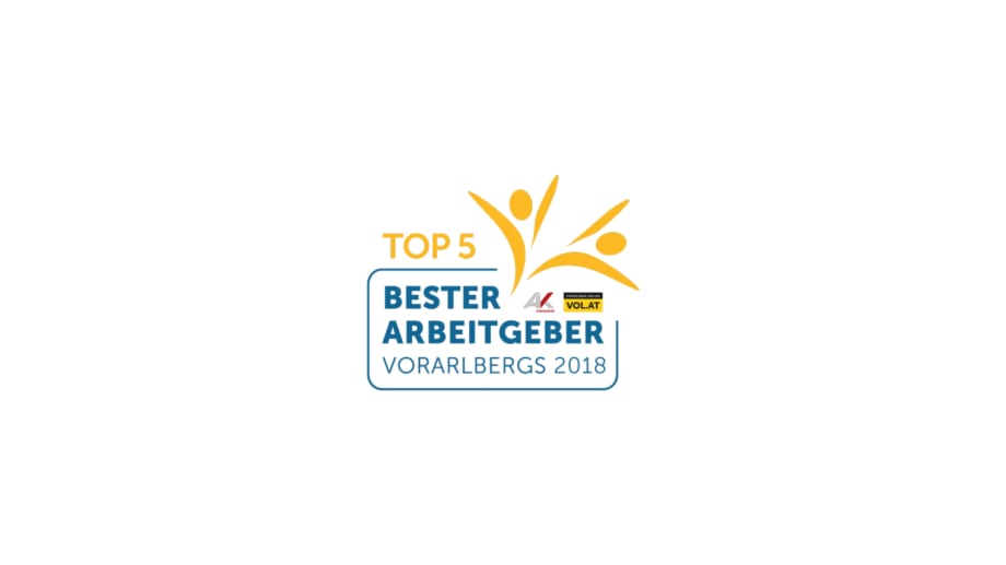 Conceptlicht wurde von den Mitarbeitern 2018 unter die Top 5 der besten Arbeitgeber Vorarlberg gewählt