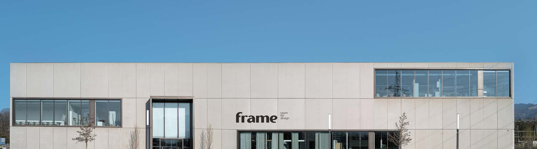 Gebäude, frame raum für design