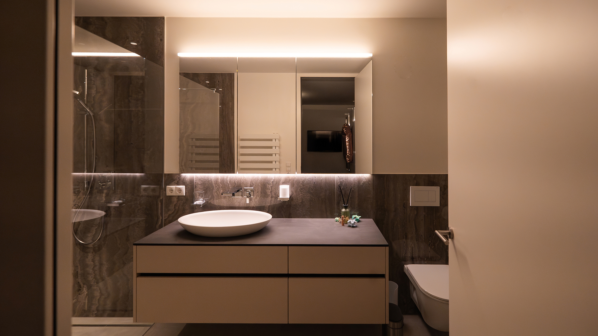 Beleuchtung Bad, Lichtkonzept