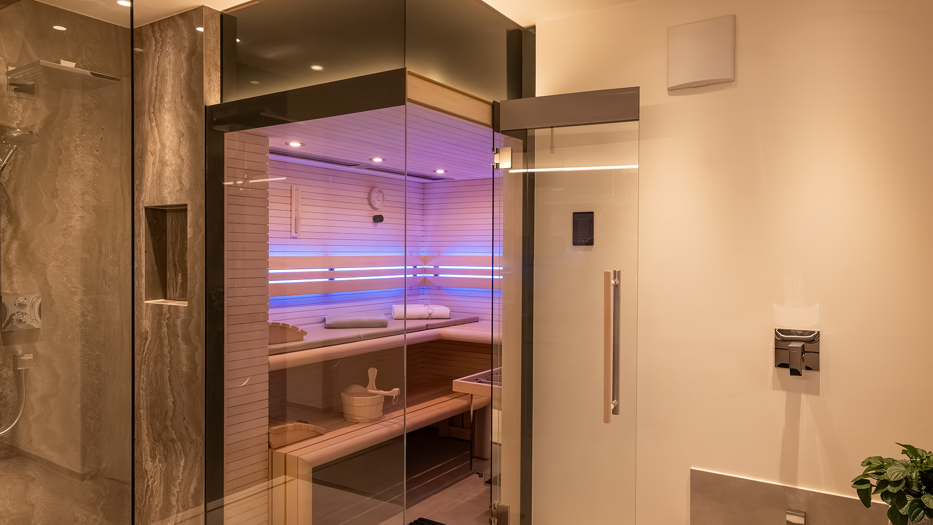 Beleuchtung Sauna, Beleuchtung Bad, Lichtkonzept