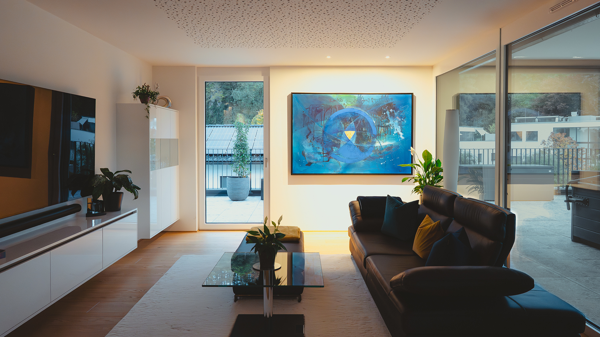 Beleuchtung Wohnzimmer, Lichtkonzept Wohnen, Conceptlicht