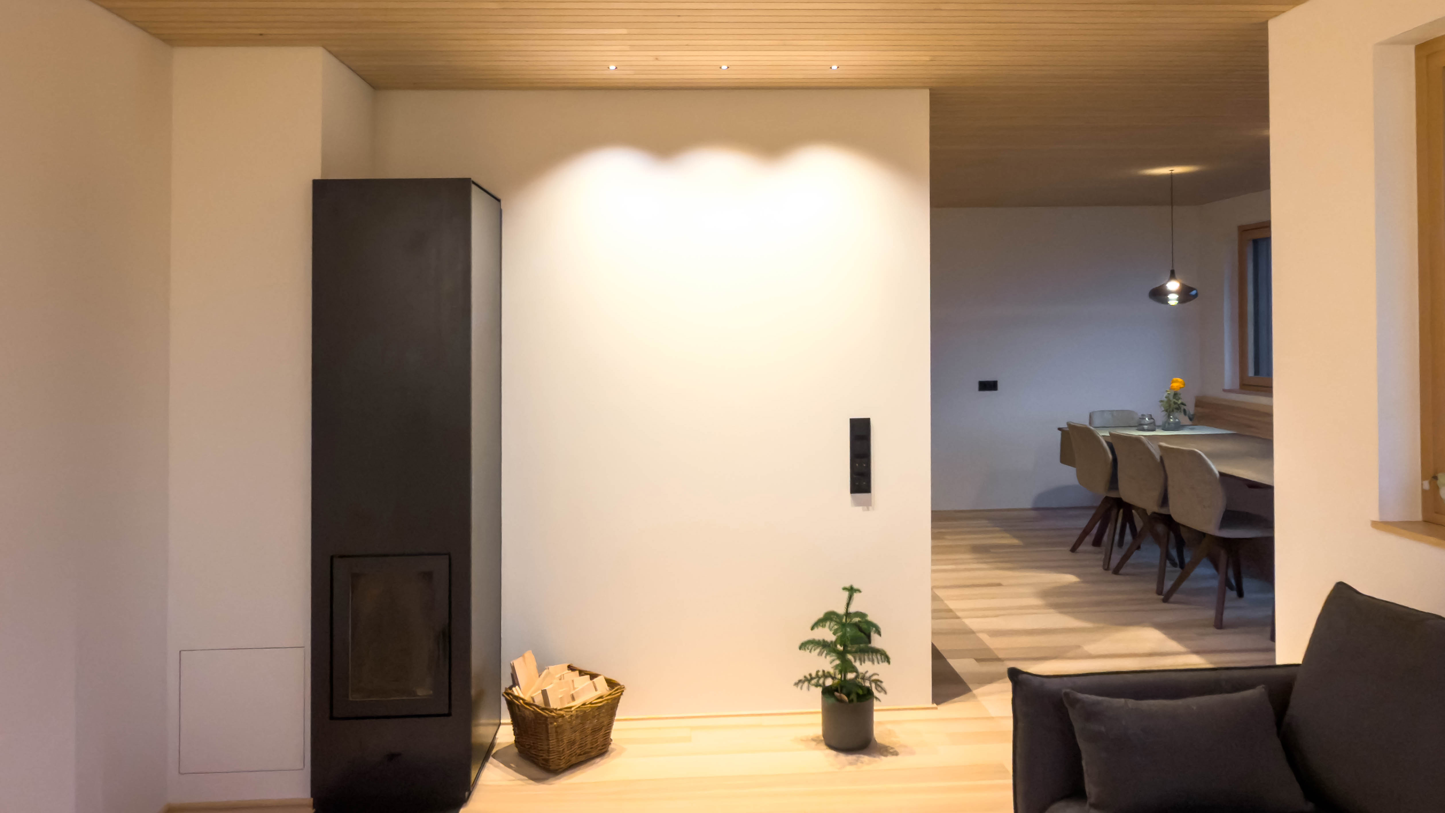 Referenz Ulmer Lichtkonzept Wohnzimmer