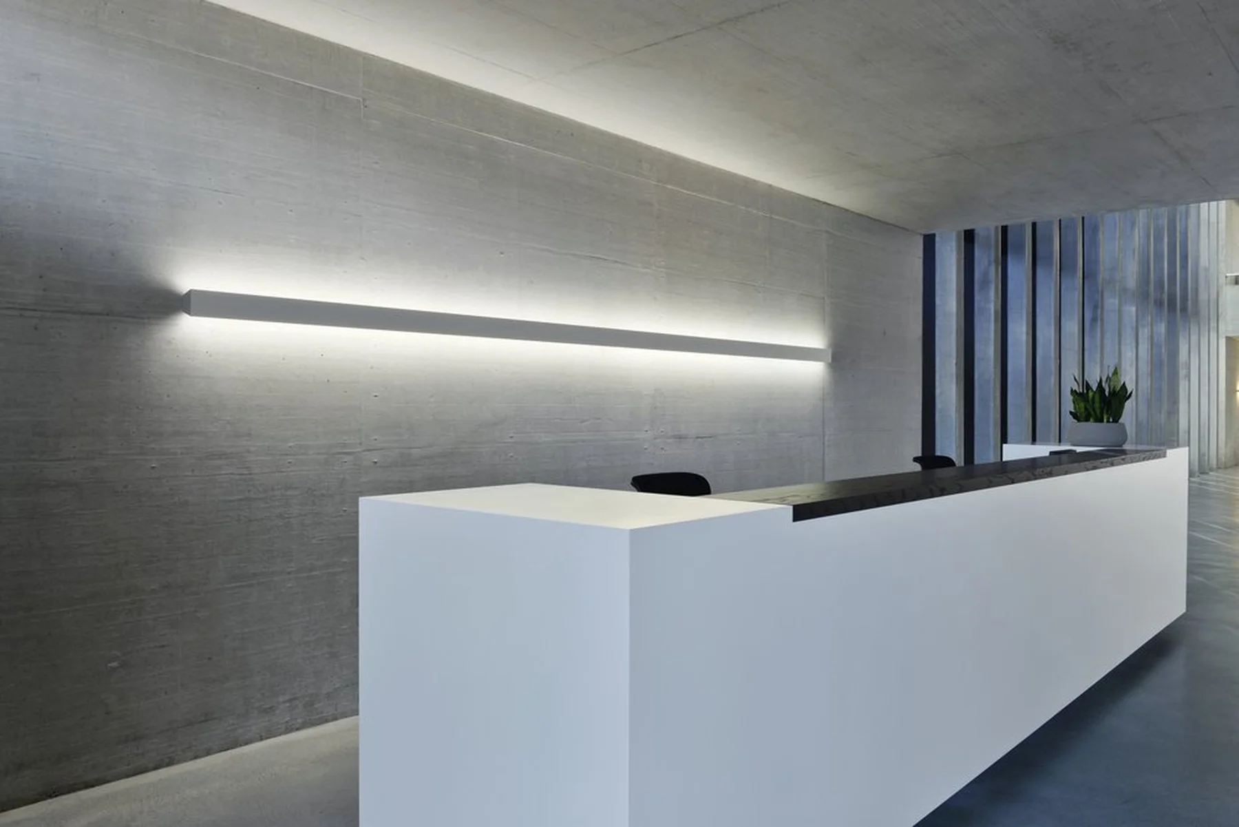 Wandleuchte indirektes licht amb metron 06